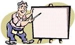 guy with blackboard