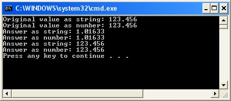 console output 1